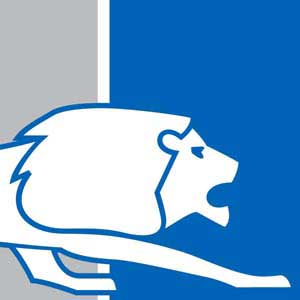 NFL Detroit Lions Retro Logo Cochlear Nucleus 6 Skin